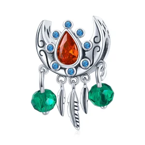 (obrázek pro) Pandora styl Měsíční Křižáček Snů Amulet - BSC452