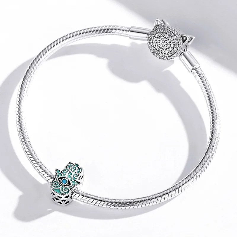 (obrázek pro) Pandora styl Oční talisman Fatimy - BSC510 - Zobrazit 4