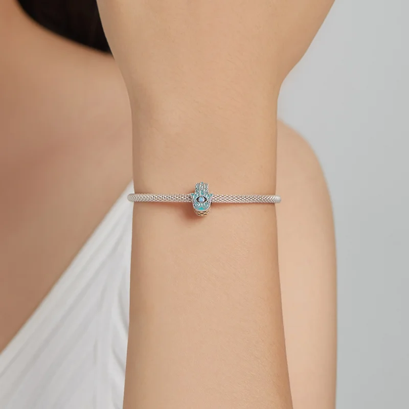 (obrázek pro) Pandora styl Oční talisman Fatimy - BSC510 - Zobrazit 5