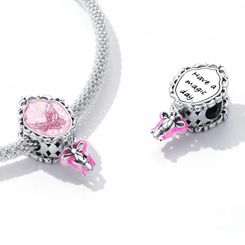 (obrázek pro) Pandora styl Princezny Zrcadlo Charm - SCC2205 - Zobrazit 4