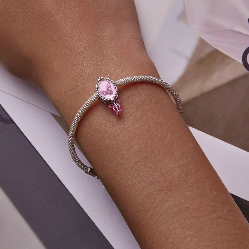 (obrázek pro) Pandora styl Princezny Zrcadlo Charm - SCC2205 - Zobrazit 6