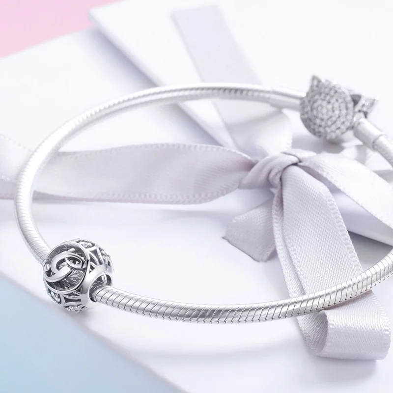 (obrázek pro) Pandora styl Písmeno-G amulet - SCC738-G - Zobrazit 4