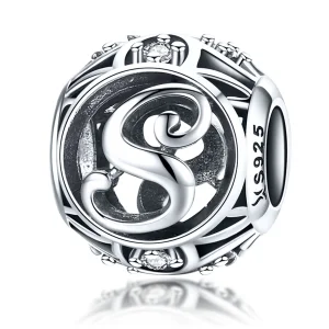 (obrázek pro) Pandora styl písmeno-S přívěsek - SCC738-S