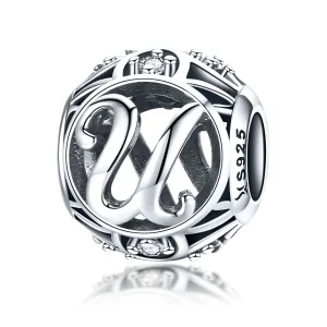 (obrázek pro) Pandora styl Písmeno-U Amulet - SCC738-U