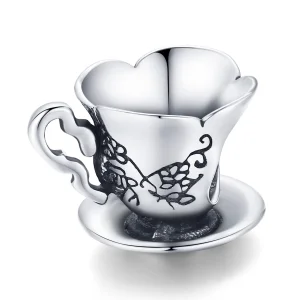 (obrázek pro) Pandora styl retro šálkový přívěsek - SCC1899