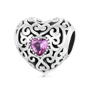 (obrázek pro) Pandora styl Retro vzor Láska amulet - SCC2136