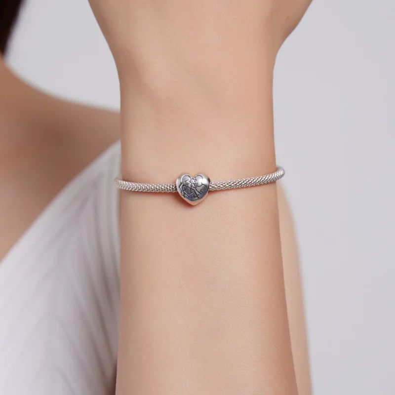 (obrázek pro) Pandora styl rodinný amulet - BSC494 - Zobrazit 5