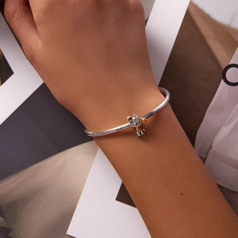 (obrázek pro) Pandora styl roztomilý štěně charm - SCC2159 - Zobrazit 5