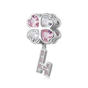 (obrázek pro) Pandora styl Srdce Klee Klíč Charm - SCC2123