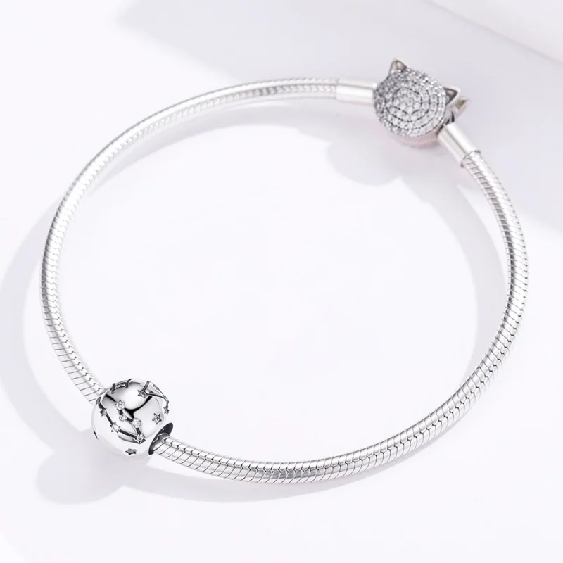 (obrázek pro) Pandora styl stříbrný amulet Blíženci - SCC1218-3 - Zobrazit 4
