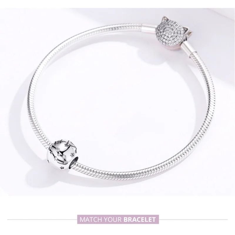 (obrázek pro) Pandora styl stříbrný amulet Blíženci - SCC1218-3 - Zobrazit 9
