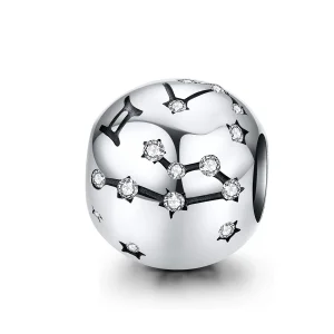 (obrázek pro) Pandora styl stříbrný amulet Blíženci - SCC1218-3