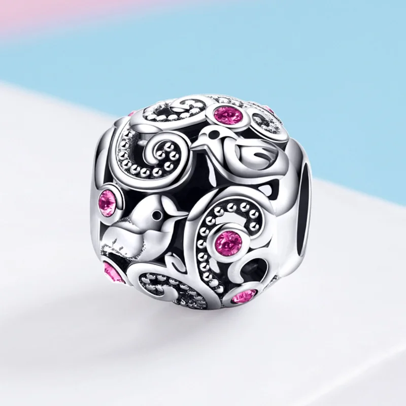(obrázek pro) Pandora styl stříbrný amulet Love Messenger - SCC1014 - Zobrazit 2