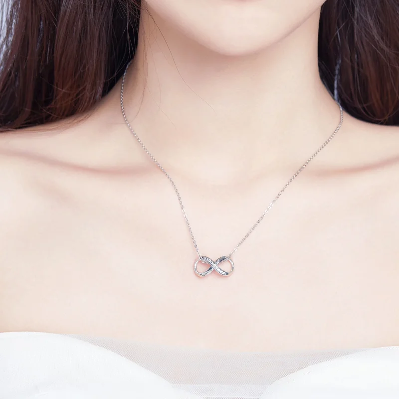 (obrázek pro) Pandora styl stříbrný charm Family Forever - SCC1146 - Zobrazit 3