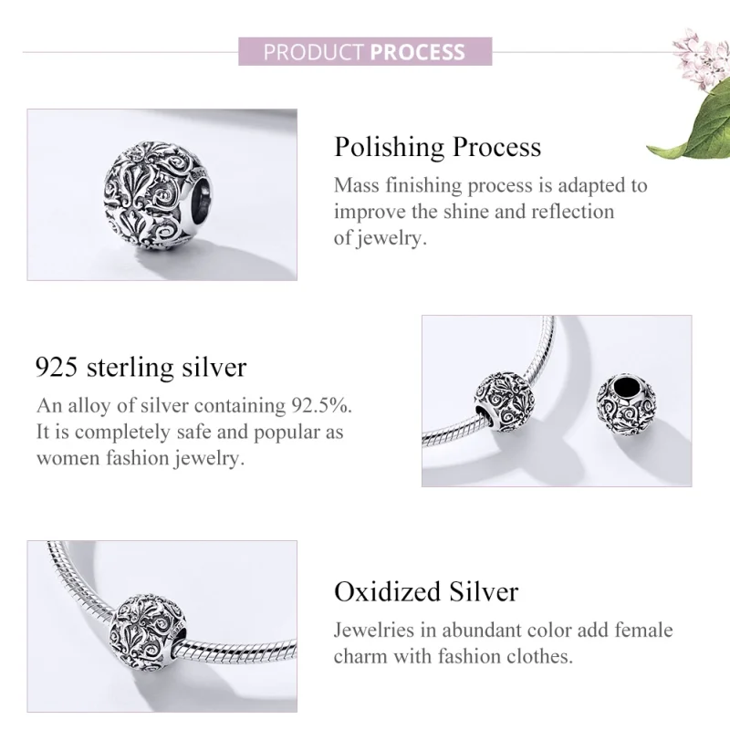 (obrázek pro) Pandora styl Stříbrný Charm Královský dvůr - SCC1179 - Zobrazit 4