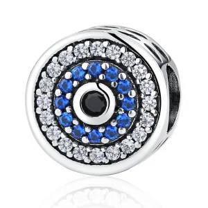 (obrázek pro) Pandora styl stříbrný lesk oční amulet - SCC092