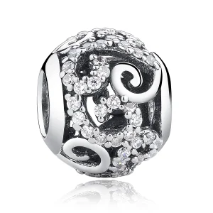(obrázek pro) Pandora styl stříbrný pavé charm - SCC021