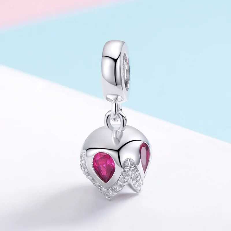 (obrázek pro) Pandora styl Stříbrný příběh Tulipánu Dangle - SCC1027 - Zobrazit 3