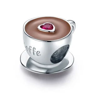 (obrázek pro) Pandora styl stříbrný přívěsek Afternoon Coffee - SCC1286