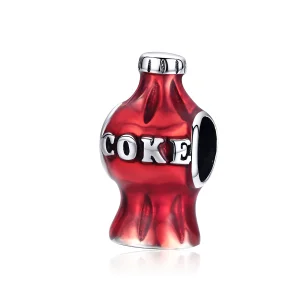 (obrázek pro) Pandora styl stříbrný přívěsek Coca Cola - SCC1159