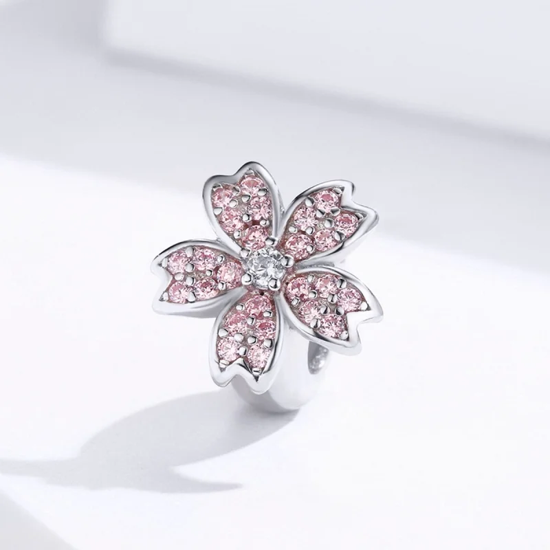 (obrázek pro) Pandora styl stříbrný přívěsek Sakura - SCC1291 - Zobrazit 6