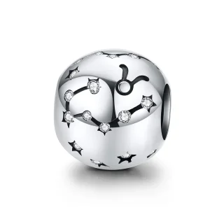(obrázek pro) Pandora styl Stříbrný Taurus Amulet - SCC1218-2