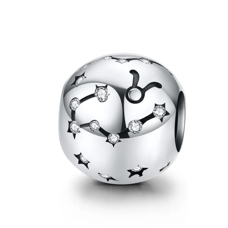 (obrázek pro) Pandora styl Stříbrný Taurus Amulet - SCC1218-2