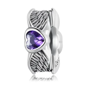 (obrázek pro) Pandora styl Strážný srdce Spacer Charm - BSC677