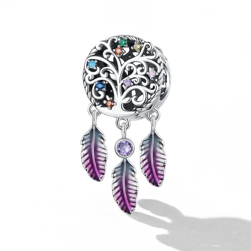 (obrázek pro) Pandora styl Strom života Lapač snů Charm - SCC2268 - Zobrazit 2