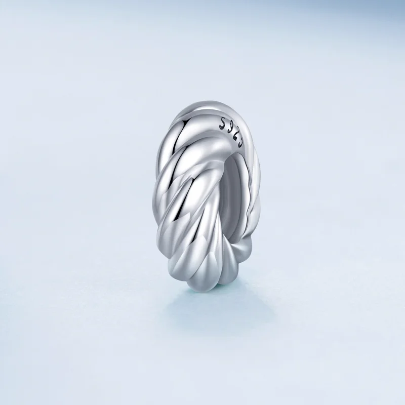(obrázek pro) Pandora styl Twist Spacer Charm - BSC698 - Zobrazit 2