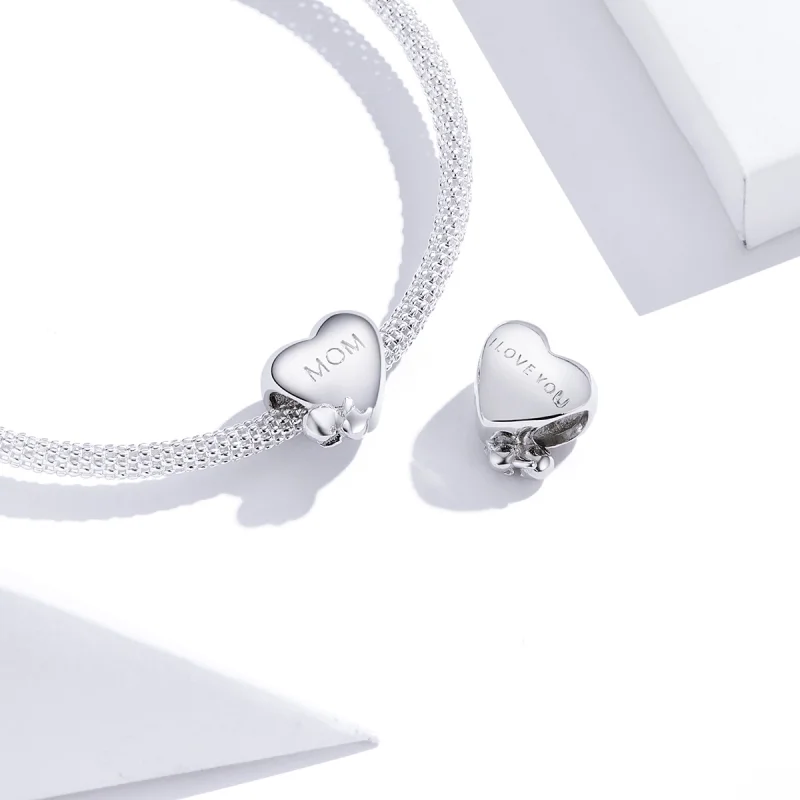 (obrázek pro) Pandora styl Vyznání mamce amulet - BSC218 - Zobrazit 3