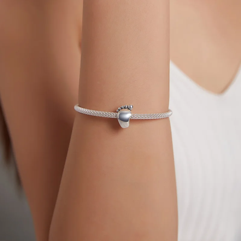 (obrázek pro) Pandora stylu Love Feet Charm - SCC1901 - Zobrazit 6