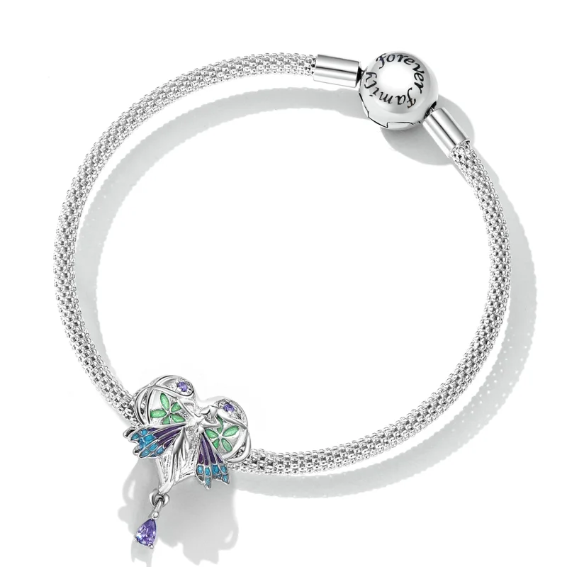 (obrázek pro) Pandora stylu Láska Anděl Charm - SCC2296 - Zobrazit 5