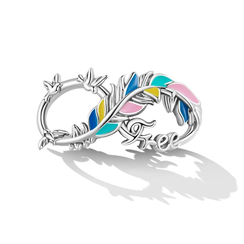 (obrázek pro) Pandora stylu Pero nekonečnosti Symbol Charm - SCC2322 - Zobrazit 2