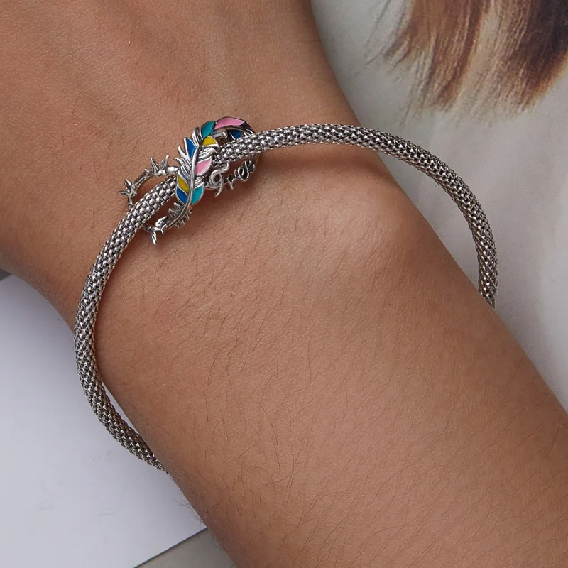 (obrázek pro) Pandora stylu Pero nekonečnosti Symbol Charm - SCC2322 - Zobrazit 6