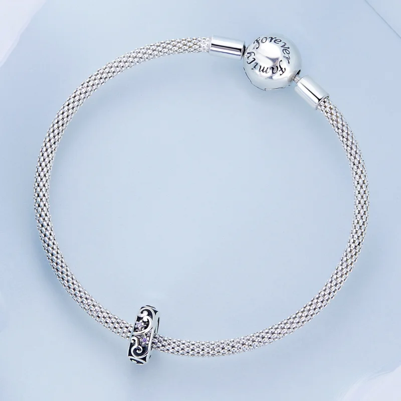 (obrázek pro) Pandora stylu Streamer Spacer Charm - BSC639 - Zobrazit 4