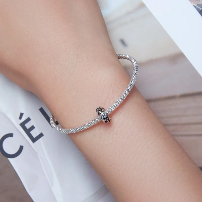 (obrázek pro) Pandora stylu Streamer Spacer Charm - BSC639 - Zobrazit 5