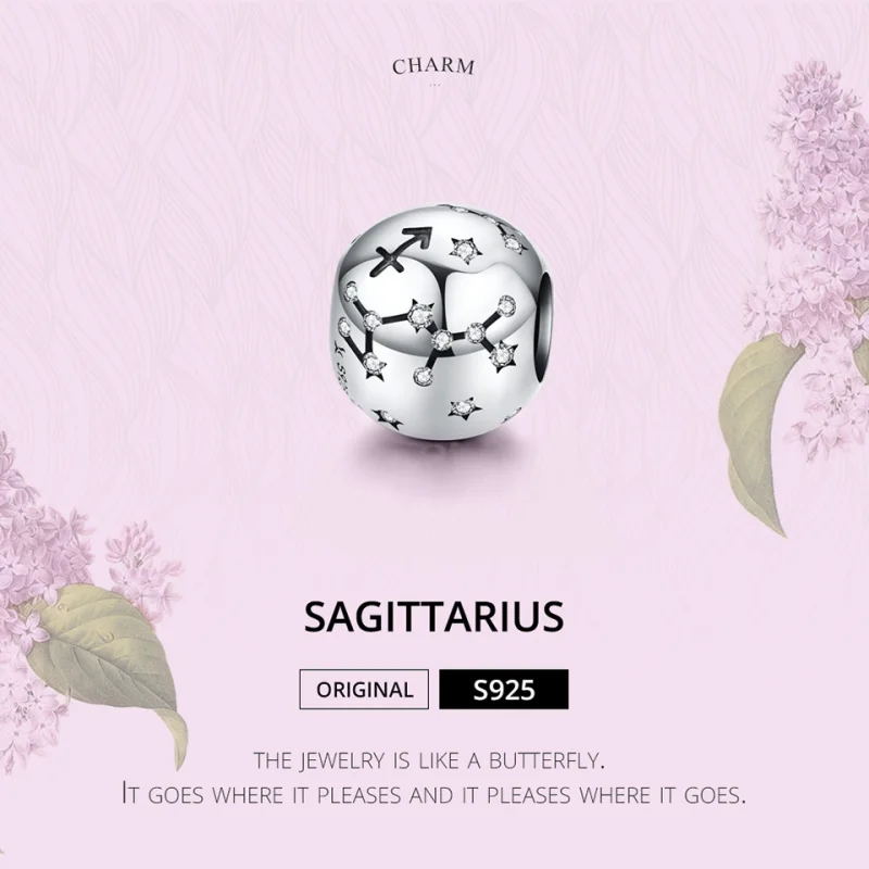 (obrázek pro) Stříbrný Pandora styl Střelec talisman - SCC1218-9 - Zobrazit 3