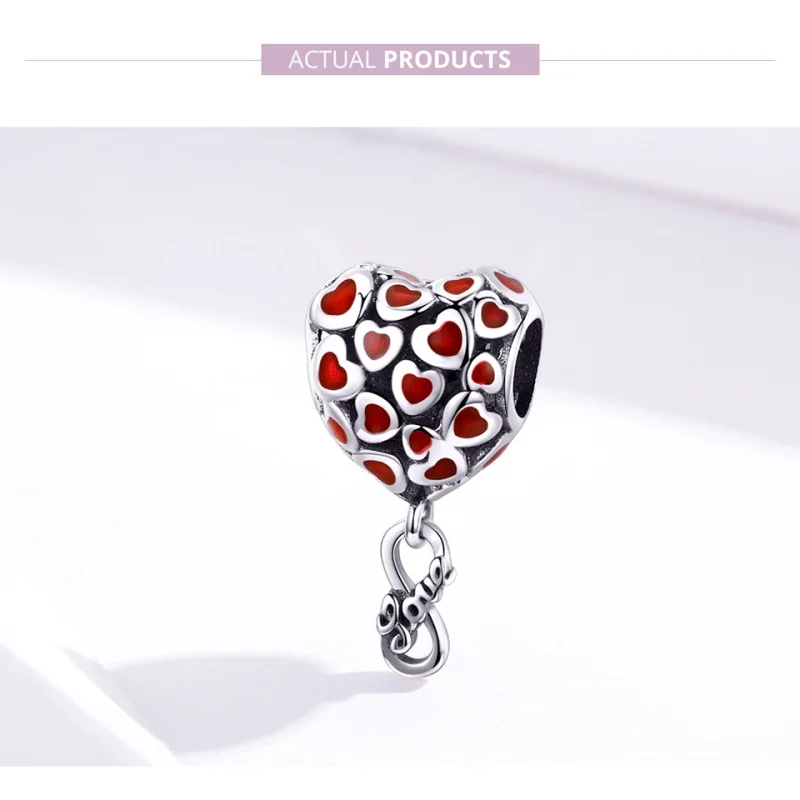 (obrázek pro) Stříbrný přívěsek Pandora Style Silver Endlesslovw Dangle Charm - SCC1180 - Zobrazit 2