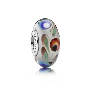 (obrázek pro) Barevné sklo Murano, sterlingové stříbro - 791614 - Přívěsky | PANDORA