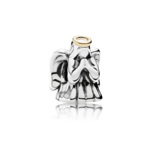(obrázek pro) Božský anděl, sterlingové stříbro, 14k zlato - 791770 - Přívěsky | PANDORA