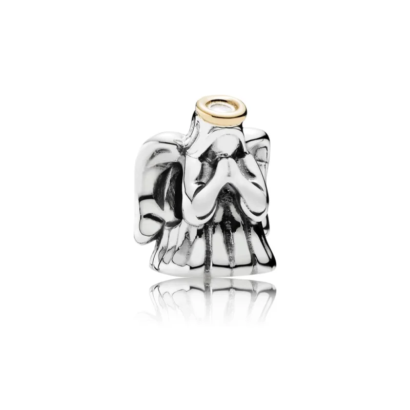(obrázek pro) Božský anděl, sterlingové stříbro, 14k zlato - 791770 - Přívěsky | PANDORA