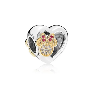 (obrázek pro) Disney, Ikony lásky Mickeyho a Minnie - 796463CZ - Přívěsky | PANDORA