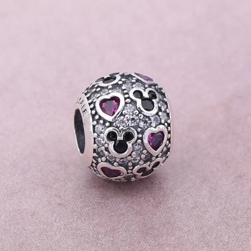 (obrázek pro) Disney, Třpytivý Mickey a srdce - 791457CZ - Přívěsky | PANDORA - Zobrazit 2