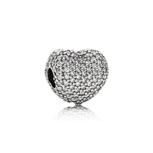 (obrázek pro) Pavé otevři mé srdce - 791427CZ - Přívěsky | PANDORA