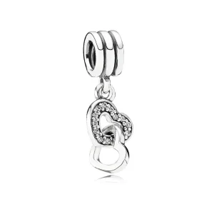 (obrázek pro) Propletené srdce - 791242CZ - Přívěsky | PANDORA