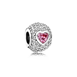(obrázek pro) Přívěsek Okouzlující Pavé Heart PANDORA