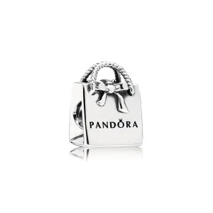 (obrázek pro) Přívěsek PANDORA taštička, sterlingové stříbro, kubická zirkonie - 791184 - Přívěsky | PANDORA
