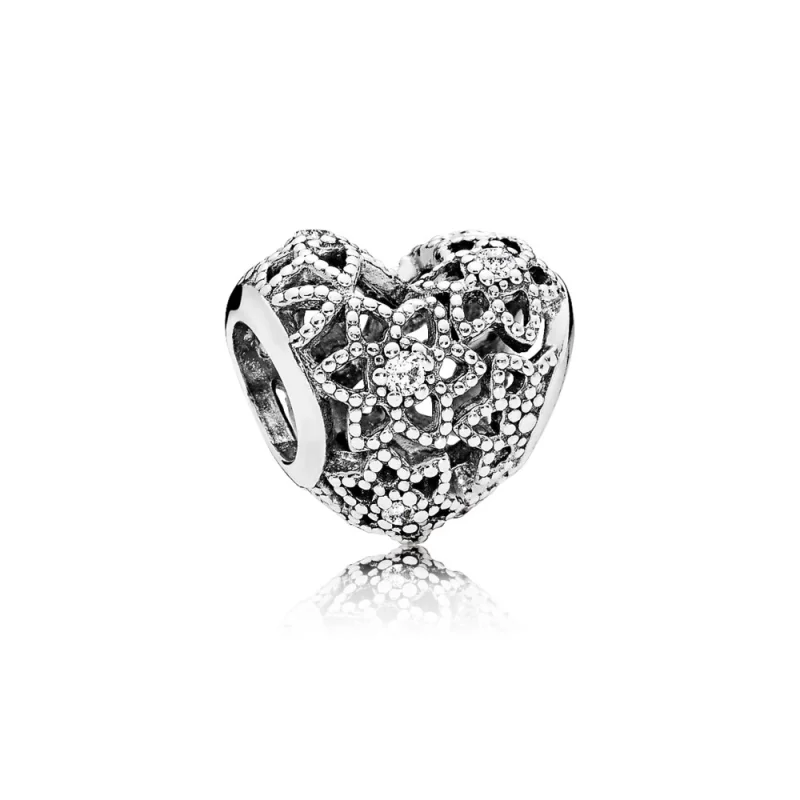 (obrázek pro) Rozkvetlé srdce - 796264CZ - Přívěsky | PANDORA