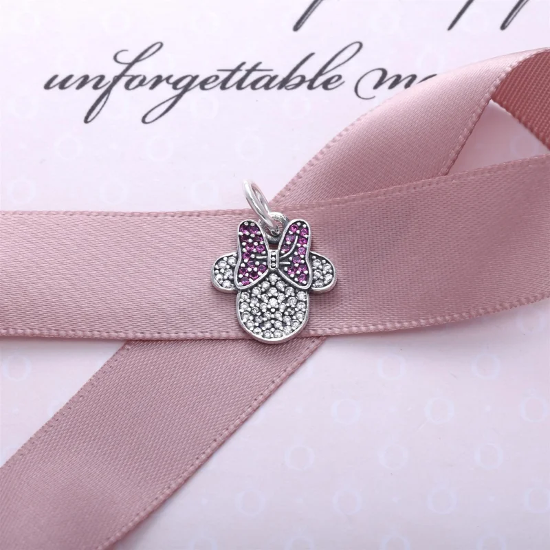 (obrázek pro) Visací přívěsek Disney, Sparkling Minnie Icon PANDORA - Zobrazit 2